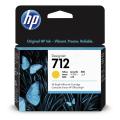 HP cartucho de tinta amarillo (3ED69A / 712)