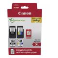 Canon Cartucho de tinta / papel fotográfico negro / color (3712C008 / PG560XL+CL561XL) (Paquete Doble, multipack)