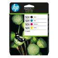 HP cartucho de tinta negro / cian / magenta / amarillo (6C3Z1NE / 924) (multipack)