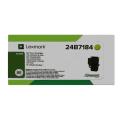 Lexmark cartucho de tóner amarillo (24B7184 / 024B7184)