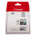 Canon cartucho de tinta negro / color (3713C006 / PG560+CL561) (Paquete Doble, multipack)