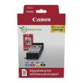 Canon Cartucho de tinta / papel fotográfico negro / cian / magenta / amarillo (2106C006 / CLI581) (multipack)