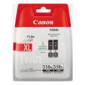 Canon cartucho de tinta negro (6431B010 / PGI550PGBKXL) (Paquete Doble, alta capacidad)