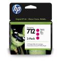 HP cartucho de tinta magenta (3ED78A / 712) (multipack)