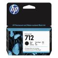 HP cartucho de tinta negro (3ED70A / 712)