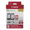 Canon cartucho de tinta negro / color (5437C006 / PG575XL+CL576XL) (Paquete Doble, multipack, alta capacidad)